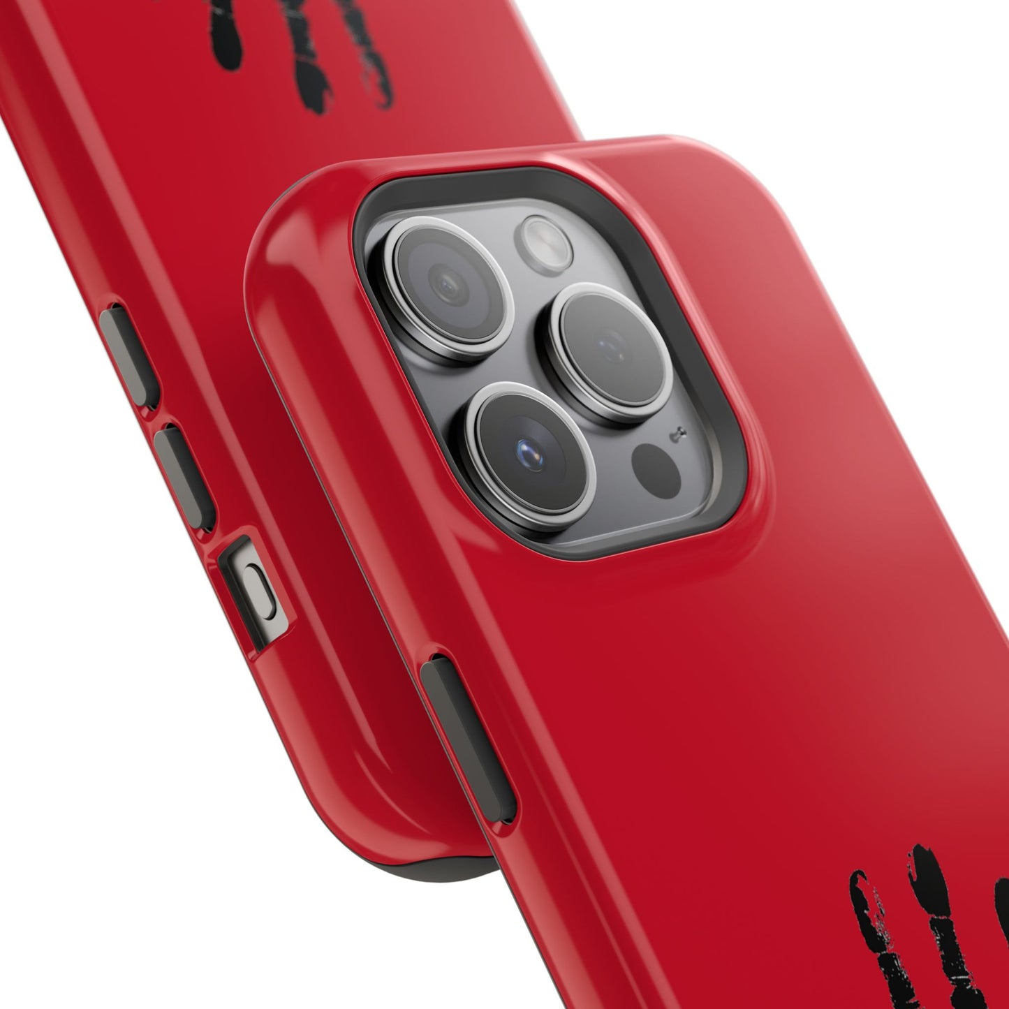 I-phone Magnetic Case (Forgiven) Red