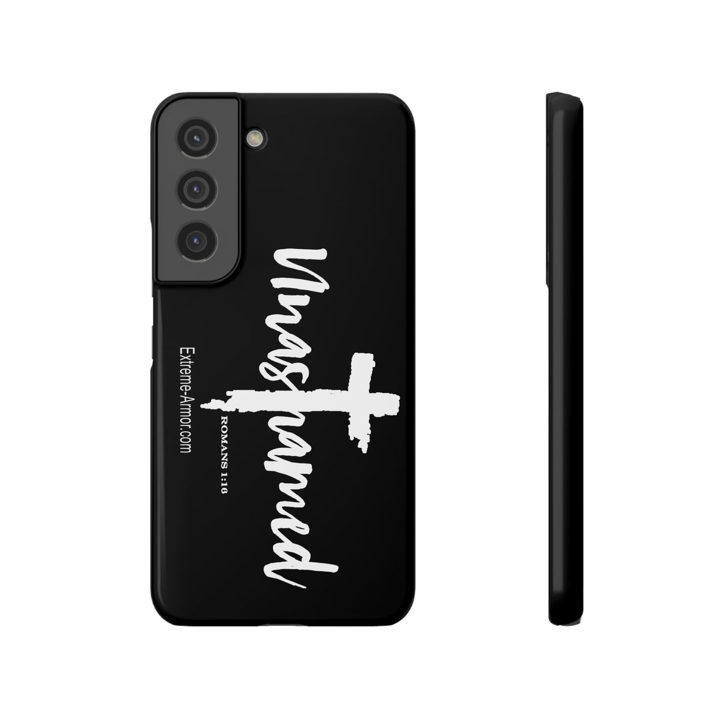 Unashamed Black Slim Phone Cases