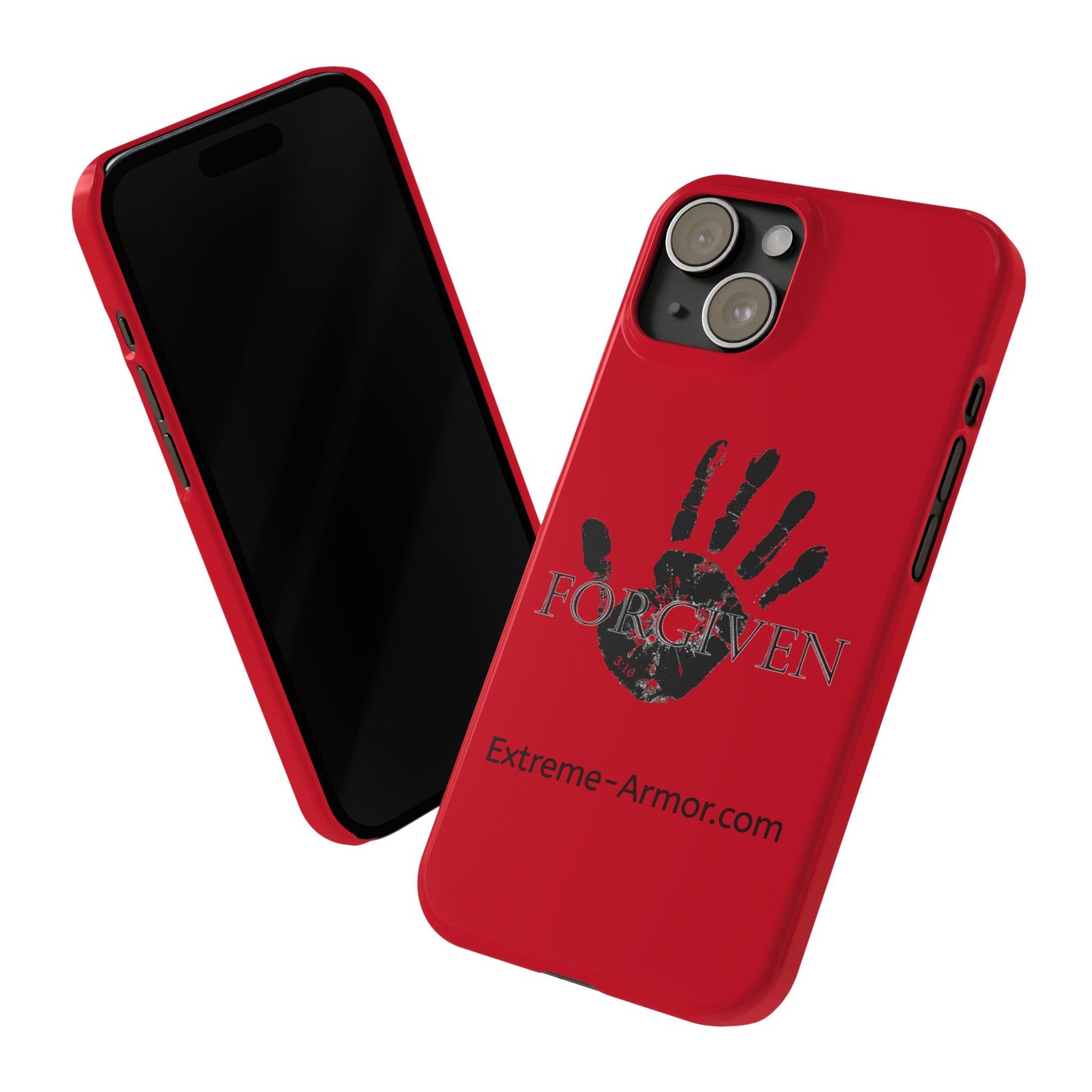 Extreme-Armor (Forgiven) iPhone Red Case