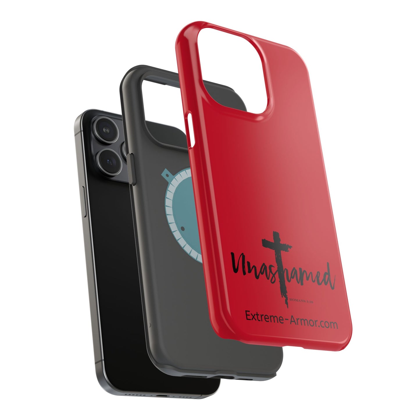 I-phone Magnetic Case (Unashamed) Red