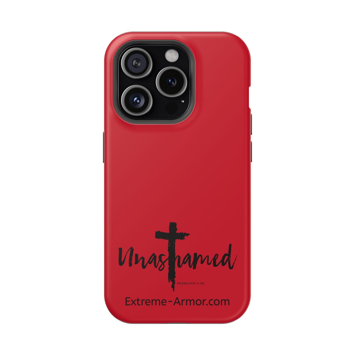 I-phone Magnetic Case (Unashamed) Red