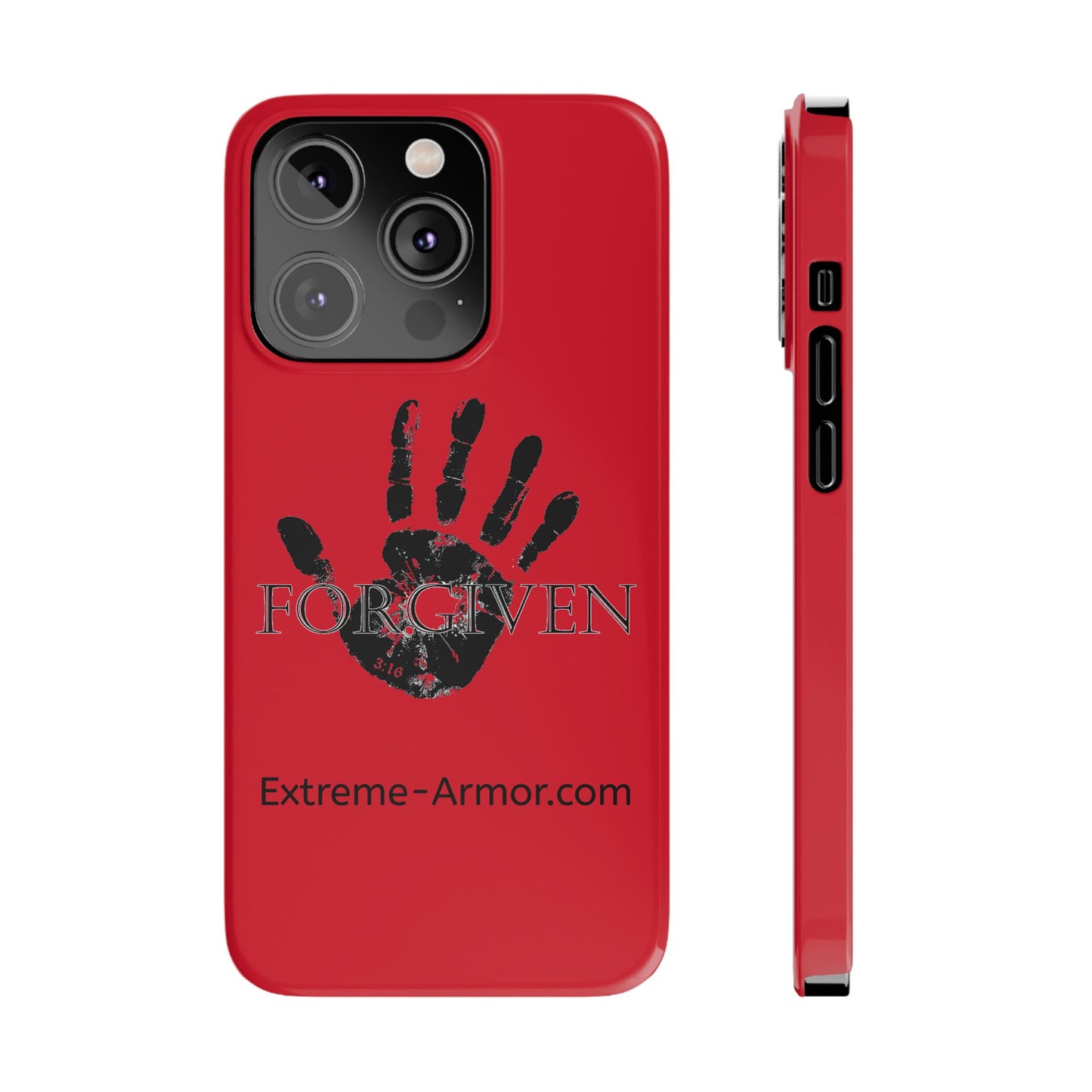 Extreme-Armor (Forgiven) iPhone Red Case