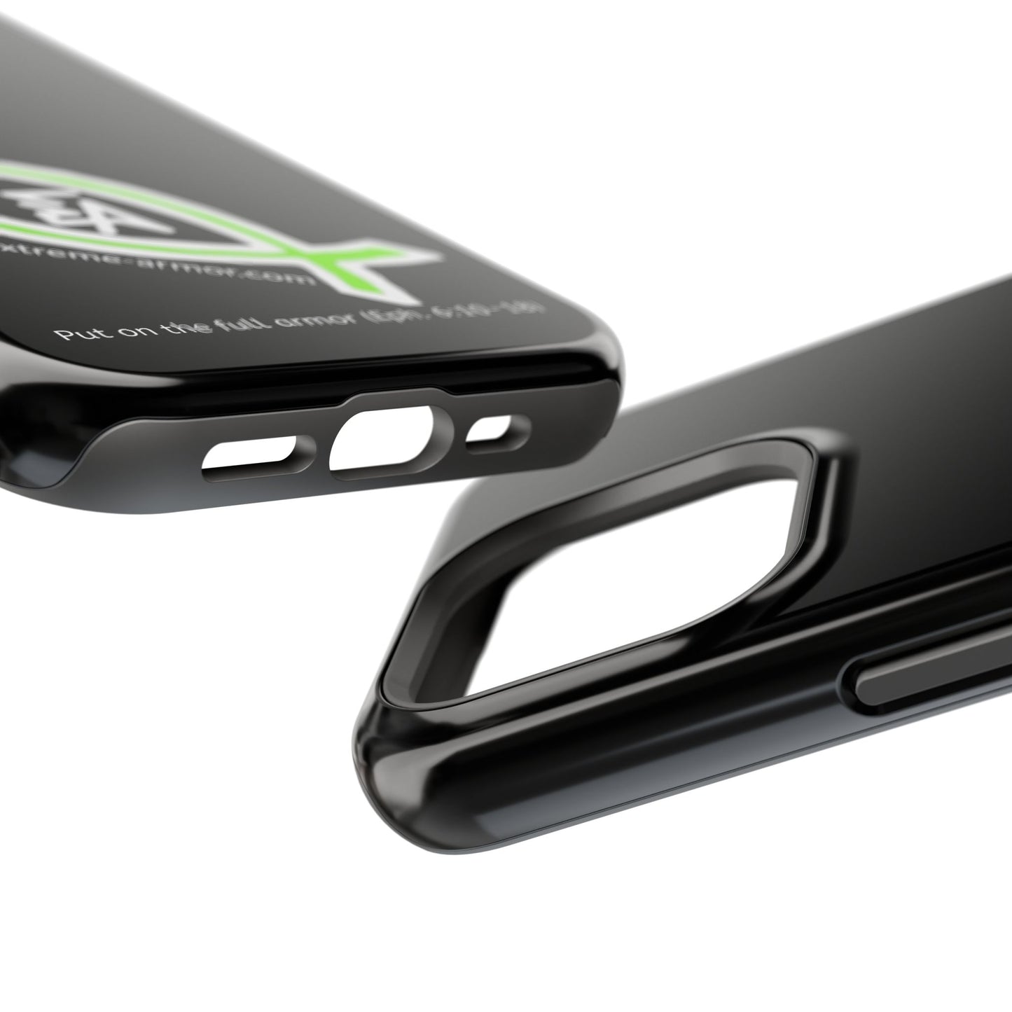 I-phone Magnetic Case (Extreme-Armor) Black