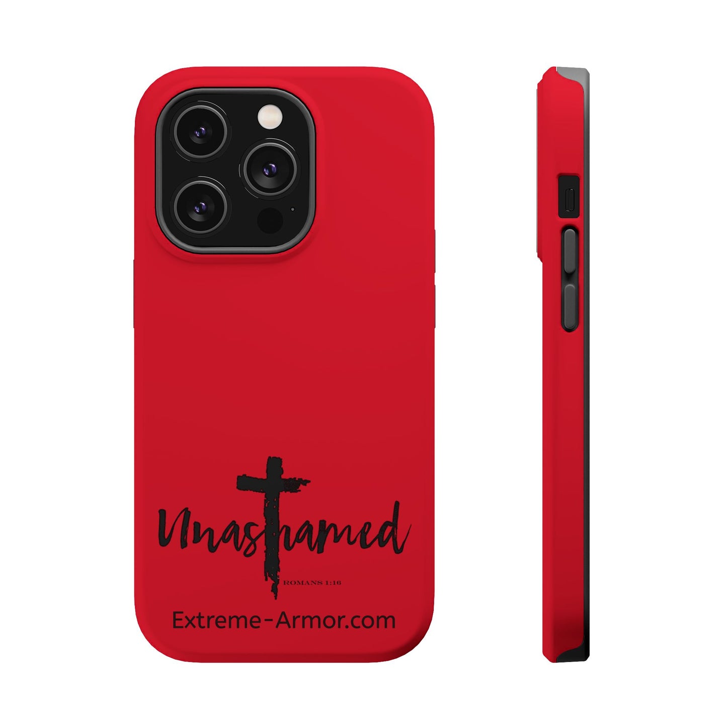 I-phone Magnetic Case (Unashamed) Red