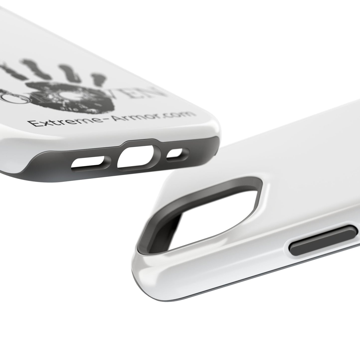 I-phone Magnetic Case (Forgiven) White