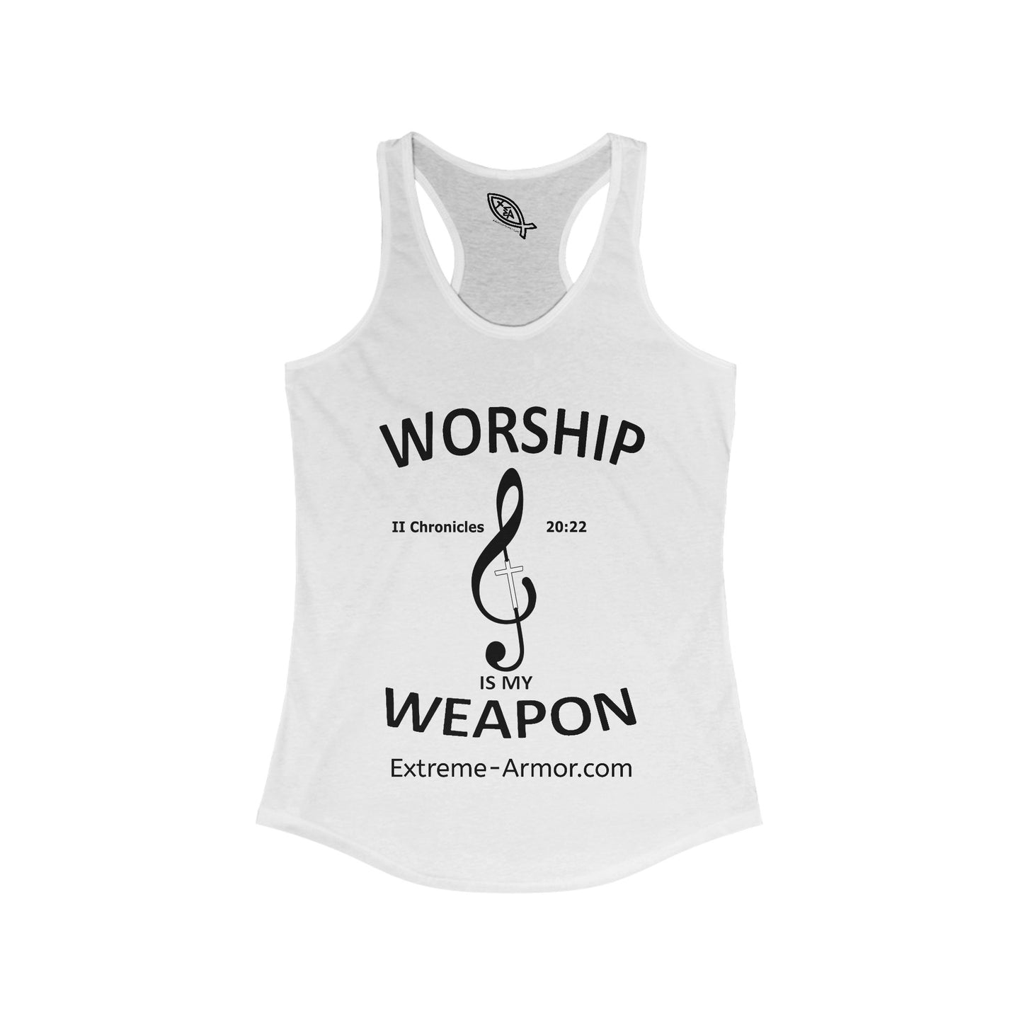 Extreme-Armor (Worship) Racerback Tank