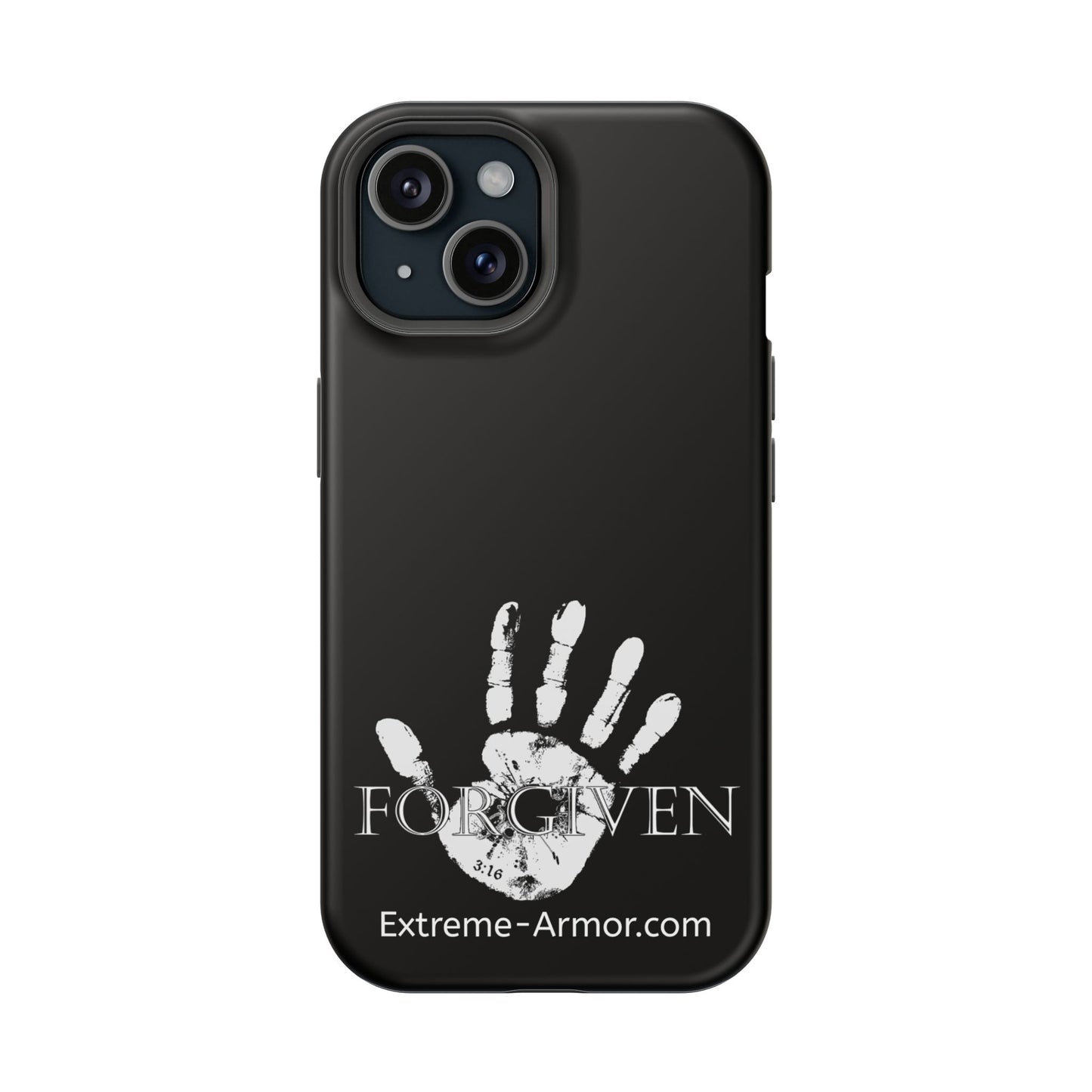 I-phone Magnetic Case (Forgiven) Black