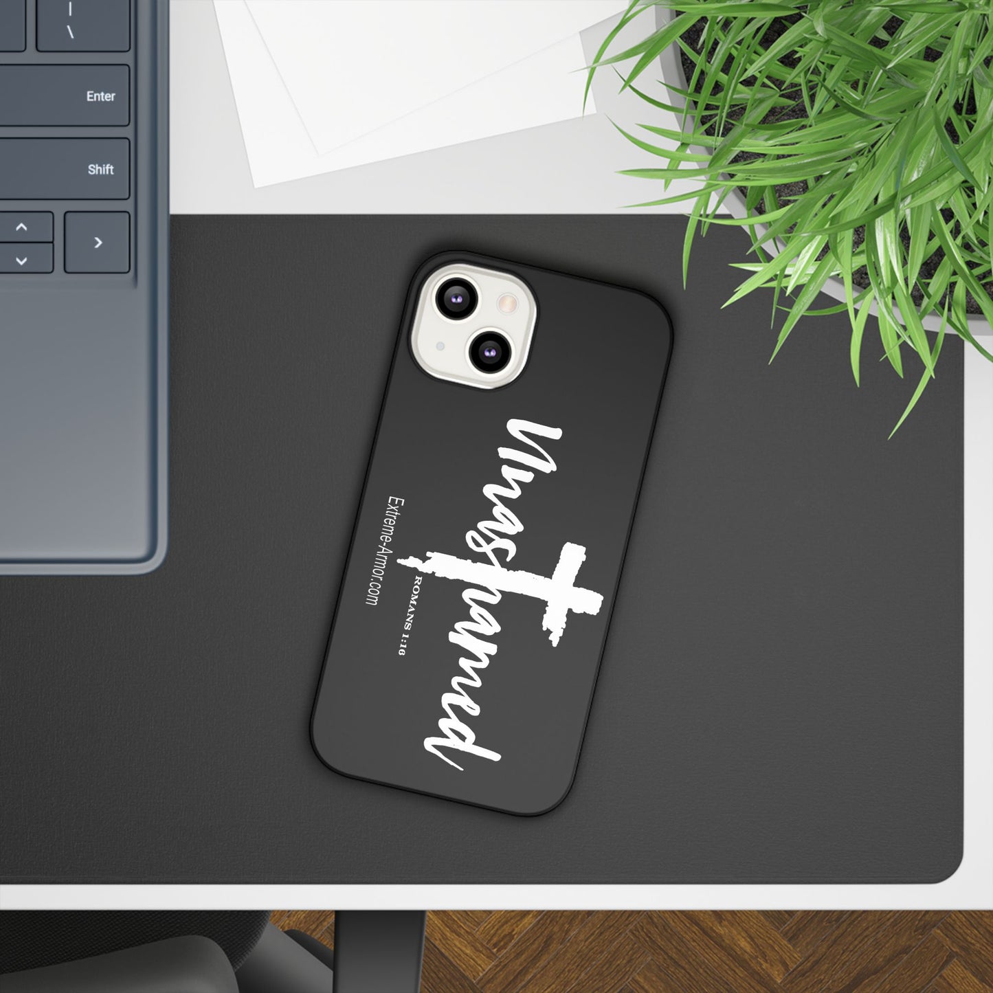 Unashamed Black Slim Phone Cases