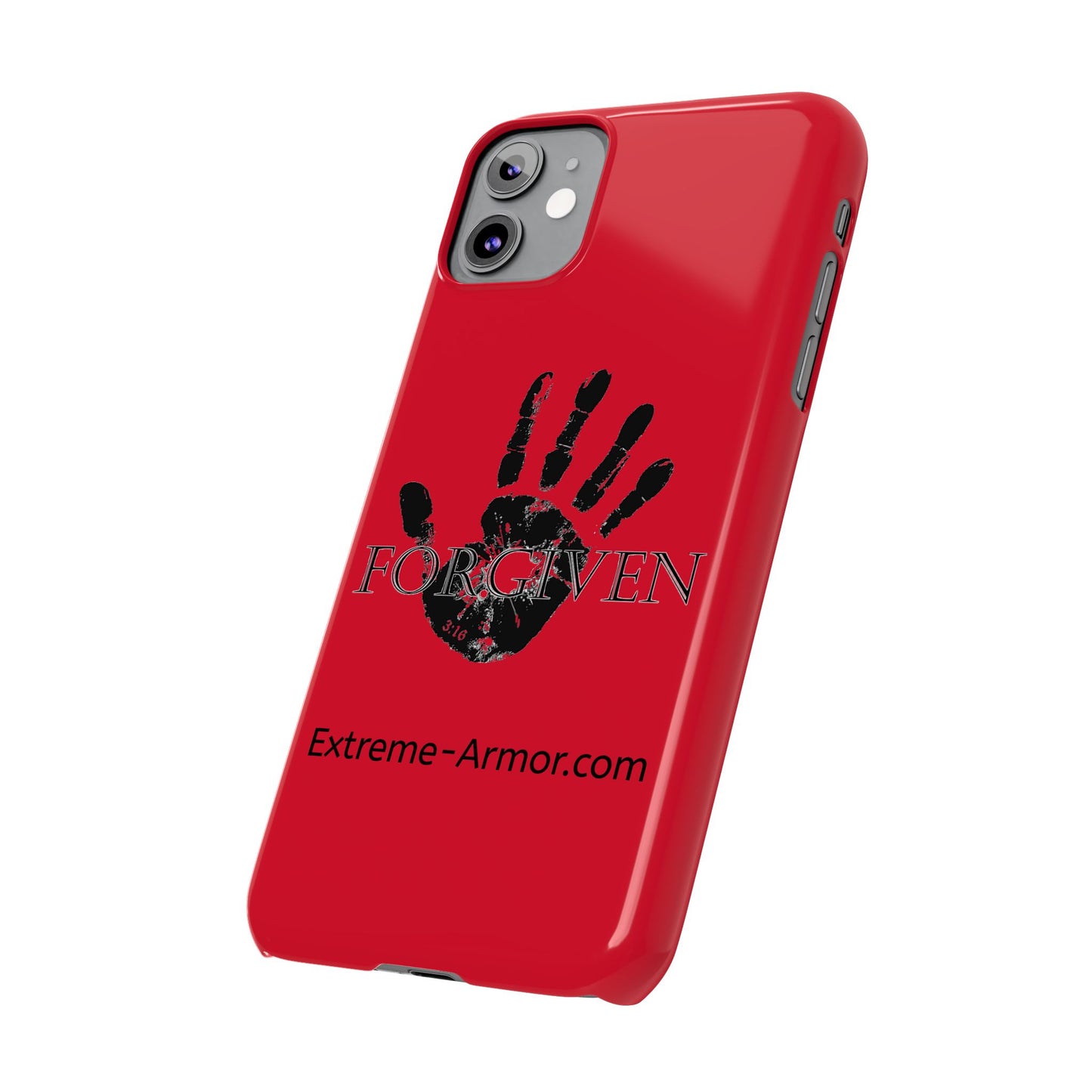 Extreme-Armor (Forgiven) iPhone Red Case