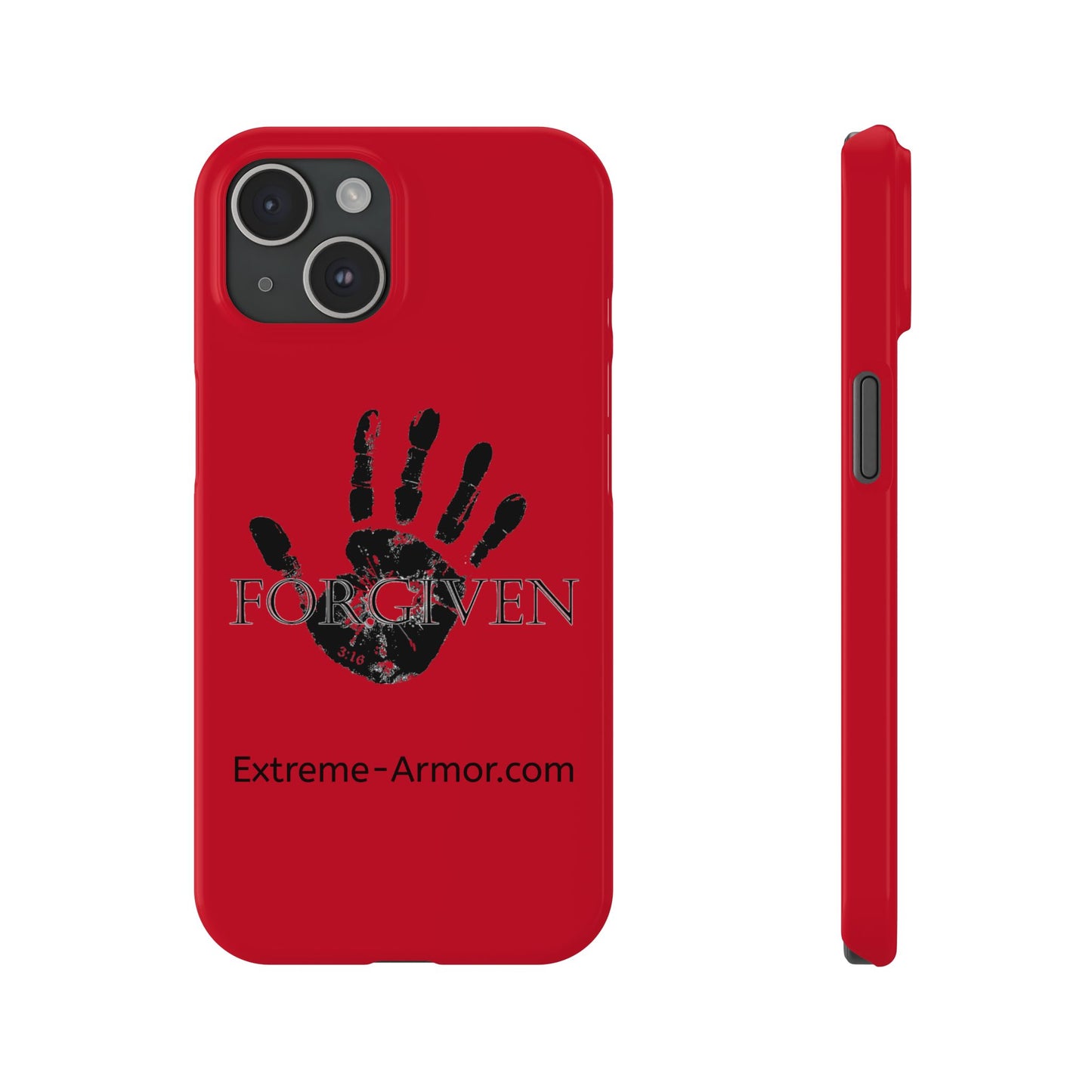 Extreme-Armor (Forgiven) iPhone Red Case