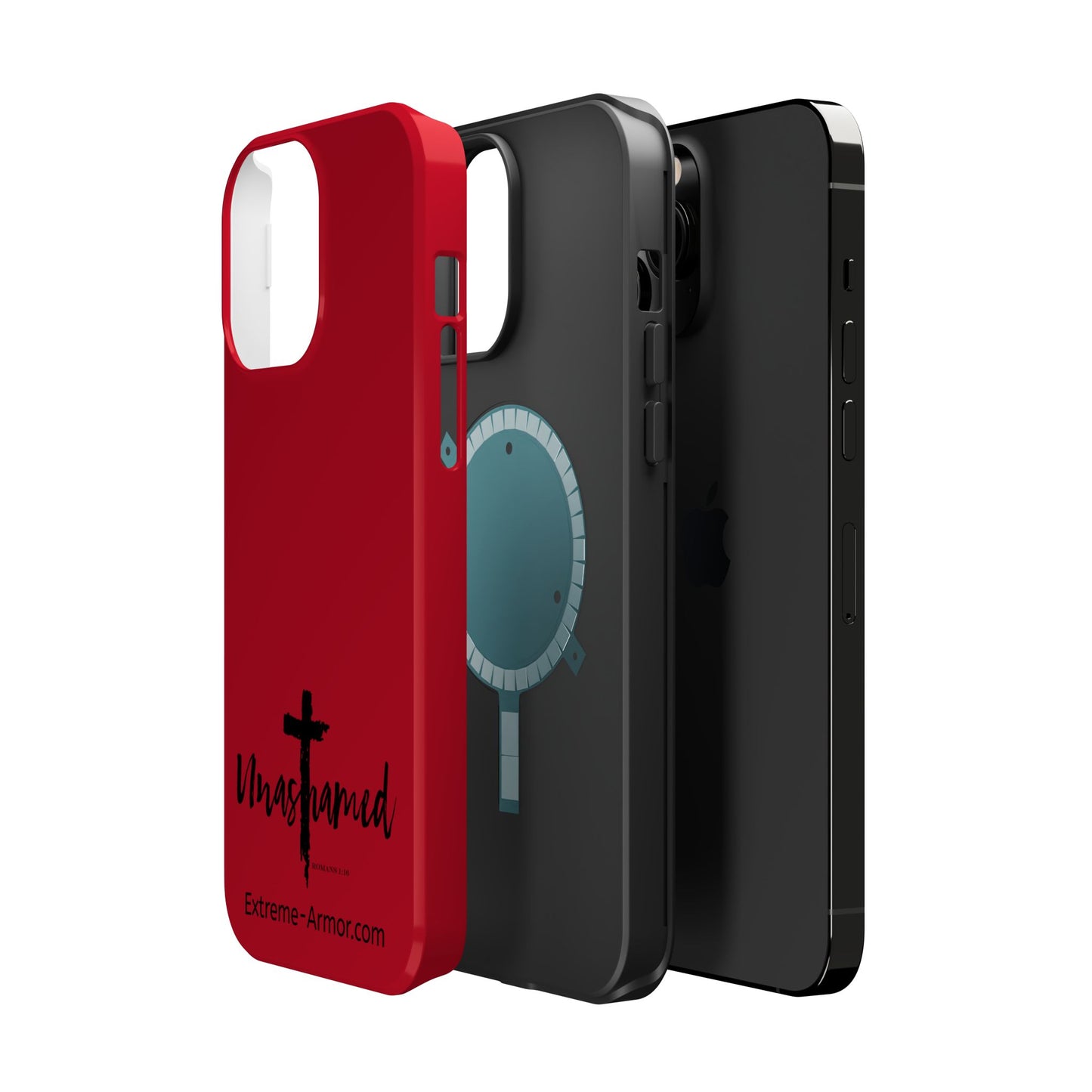 I-phone Magnetic Case (Unashamed) Red