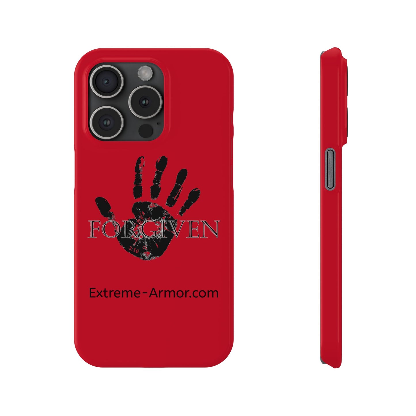 Extreme-Armor (Forgiven) iPhone Red Case