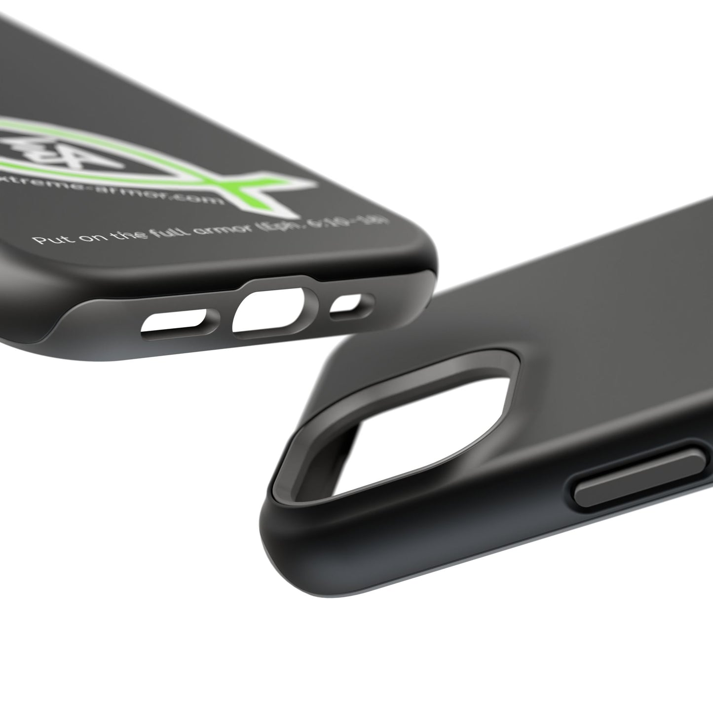 I-phone Magnetic Case (Extreme-Armor) Black