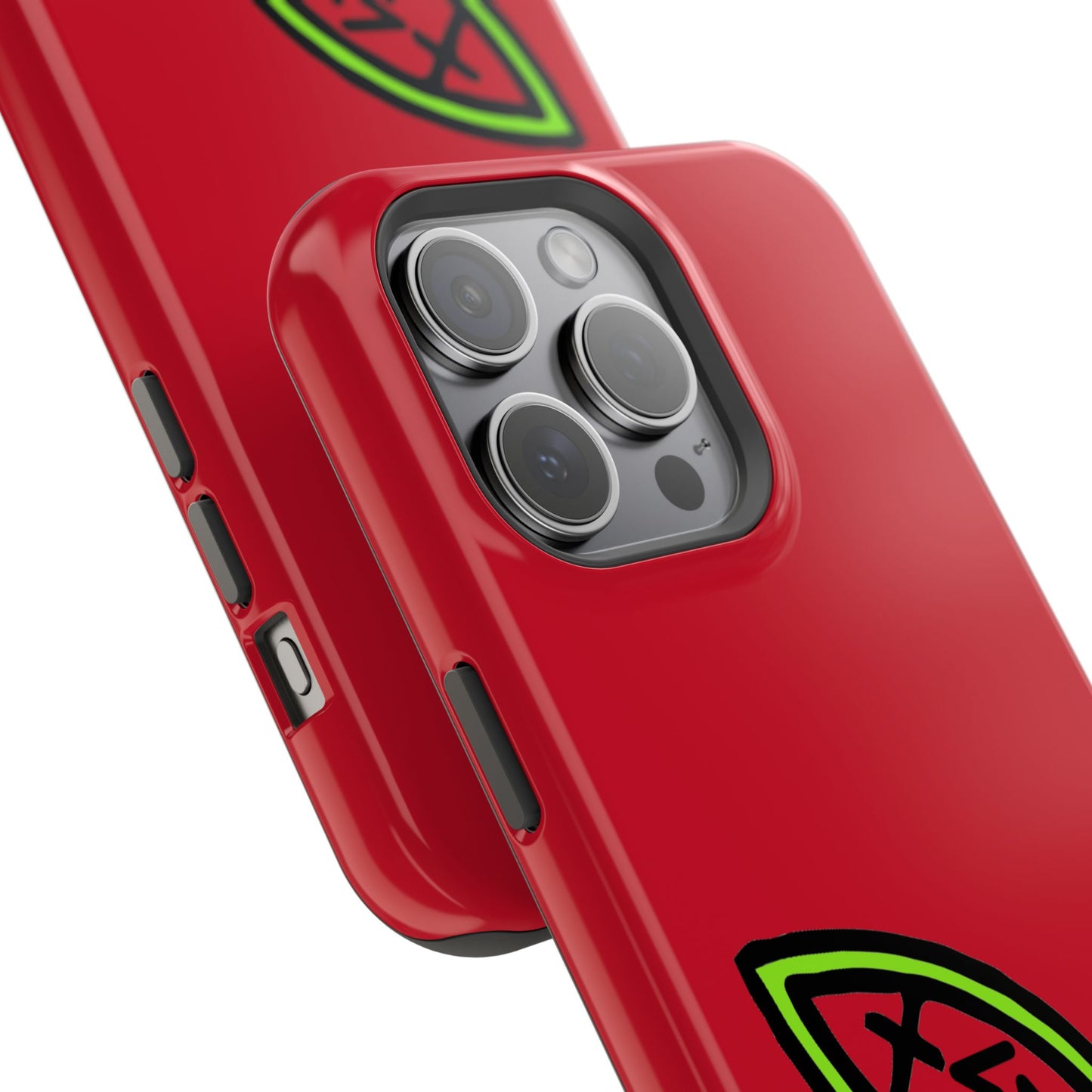 I-phone Magnetic Case (Extreme-Armor) Red