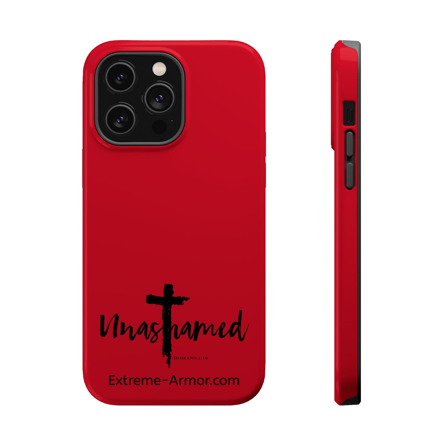 I-phone Magnetic Case (Unashamed) Red