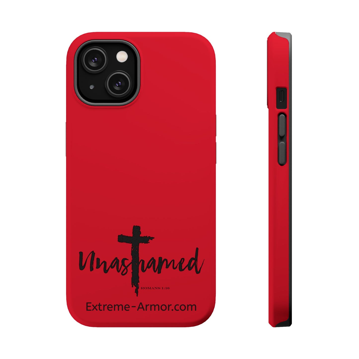 I-phone Magnetic Case (Unashamed) Red