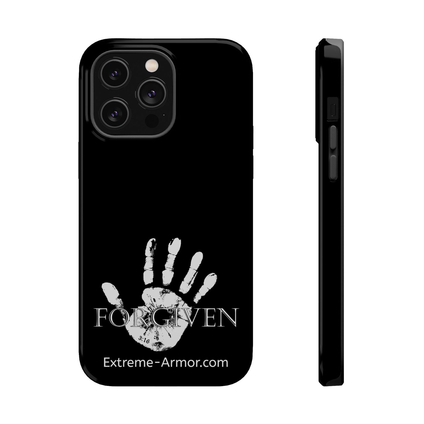 I-phone Magnetic Case (Forgiven) Black