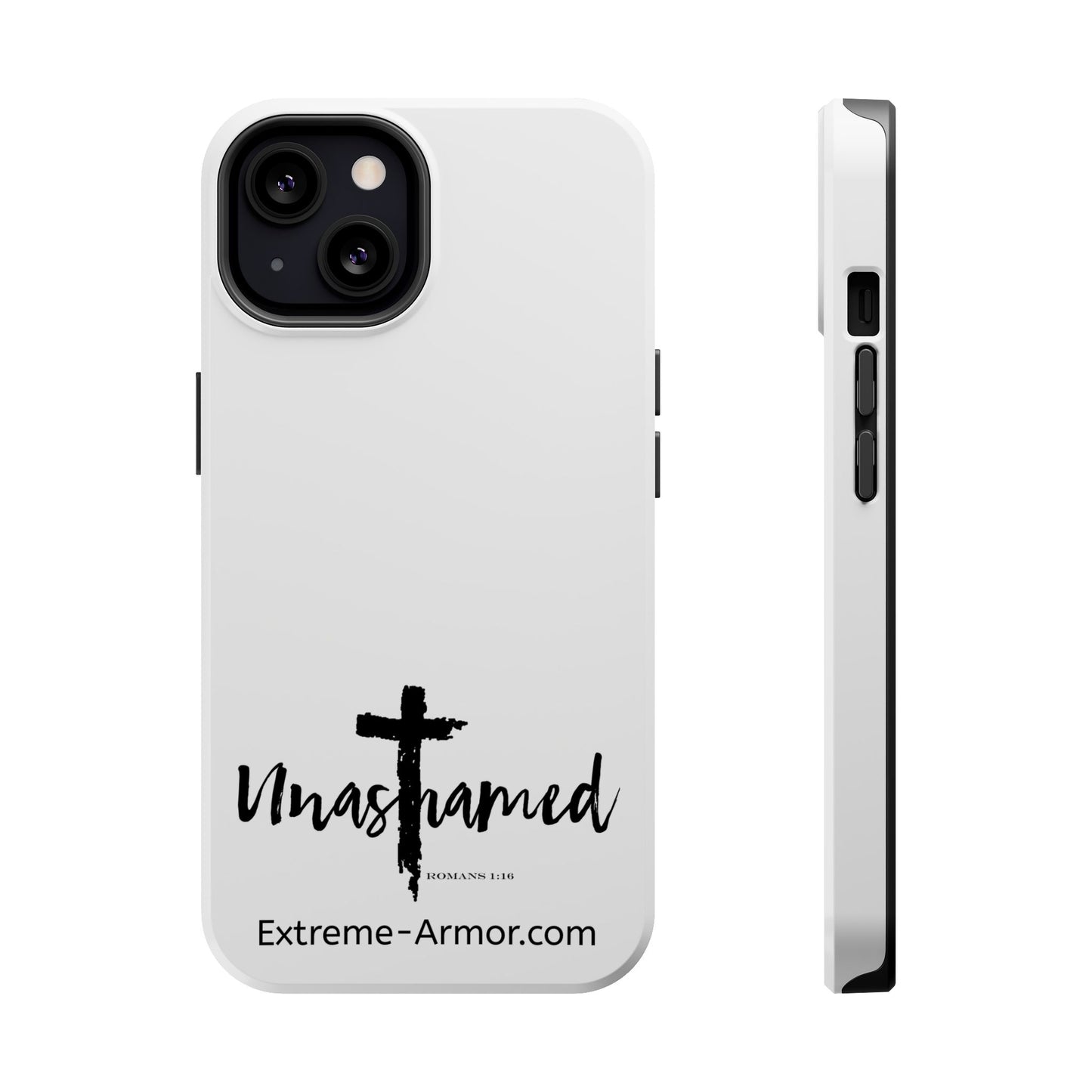 I-phone Magnetic Case (Unashamed) White