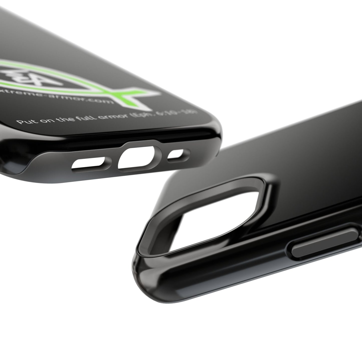 I-phone Magnetic Case (Extreme-Armor) Black