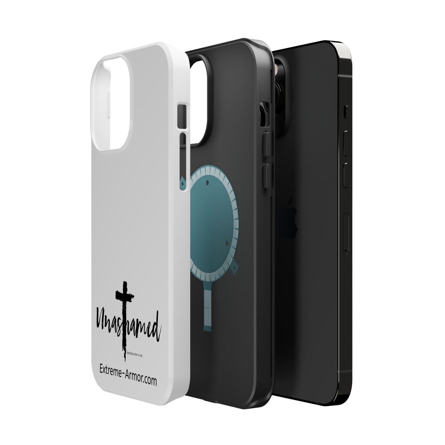 I-phone Magnetic Case (Unashamed) White