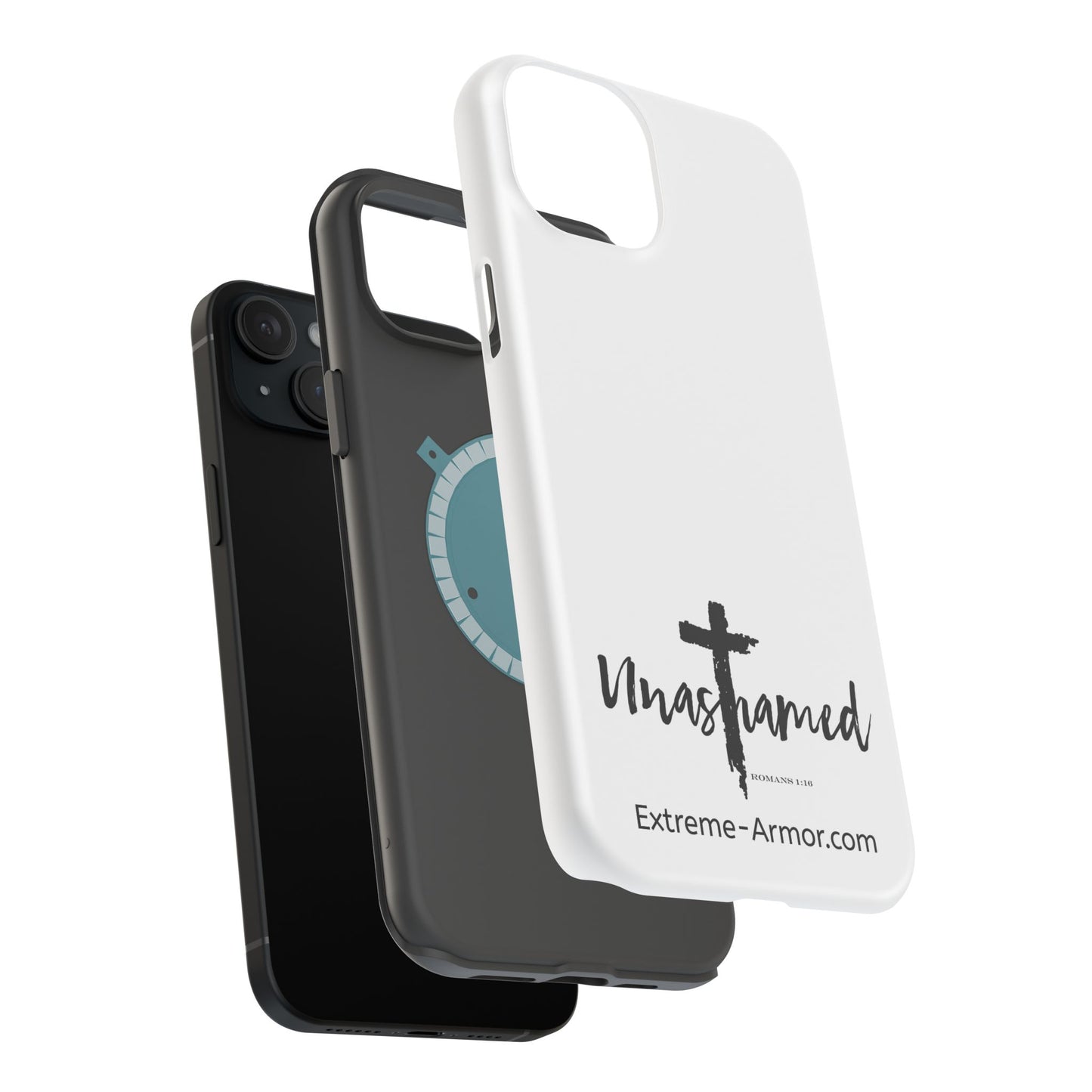 I-phone Magnetic Case (Unashamed) White